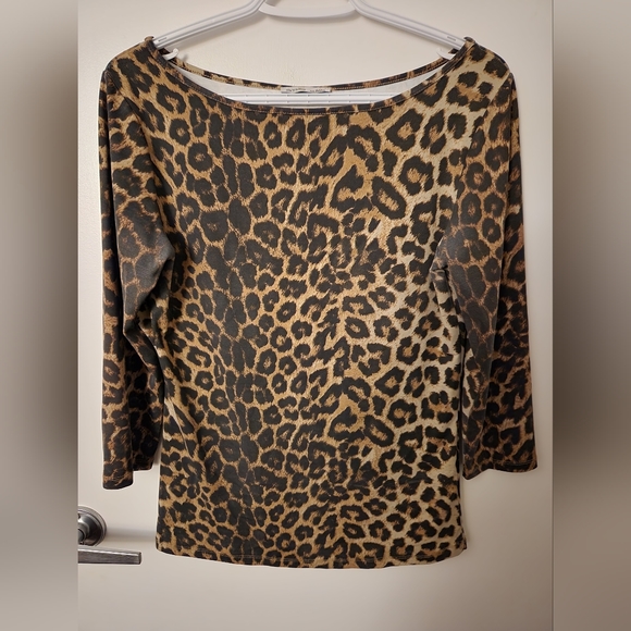 Zara leopard print top - Picture 1 of 2